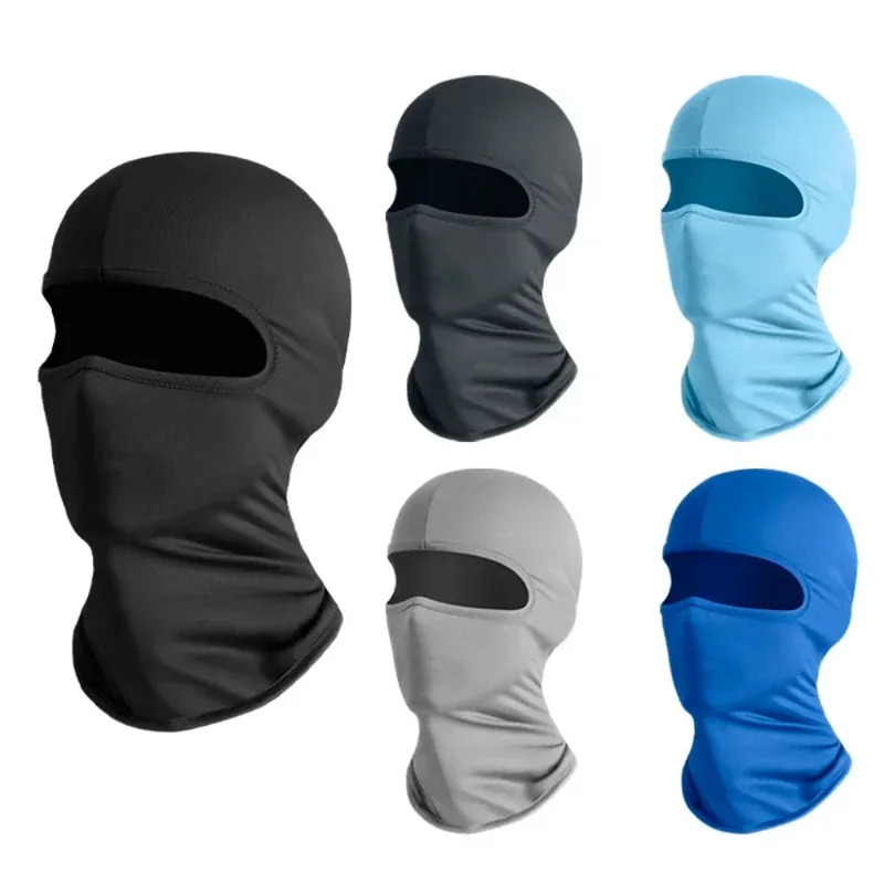 Balaclava Ski Mask - 아이스 실크 쿨링 풀페이스 발라클라바 자외선