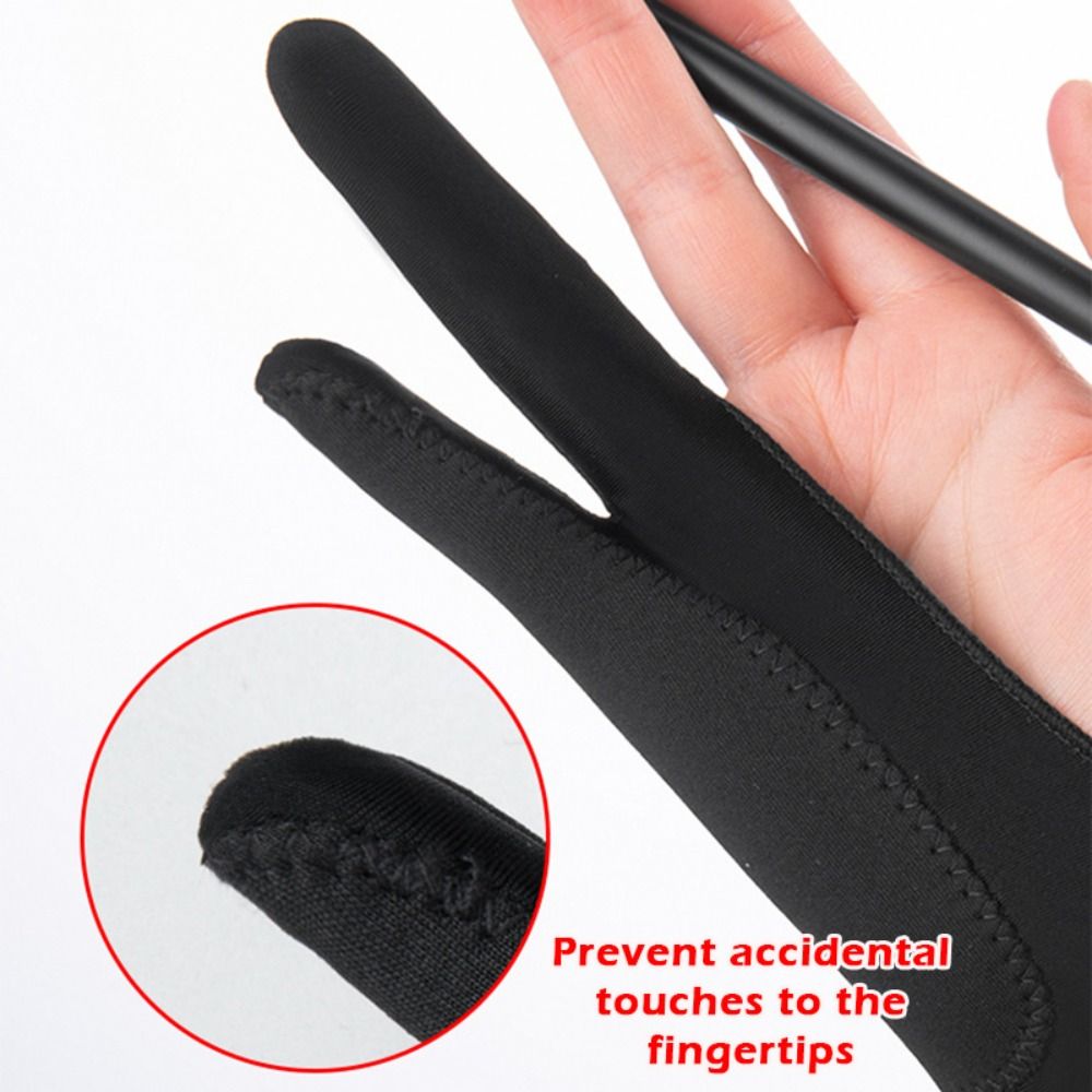 Touch Screen Gloves - 1pcs 고품질 1/2 손가락 페인팅 장갑