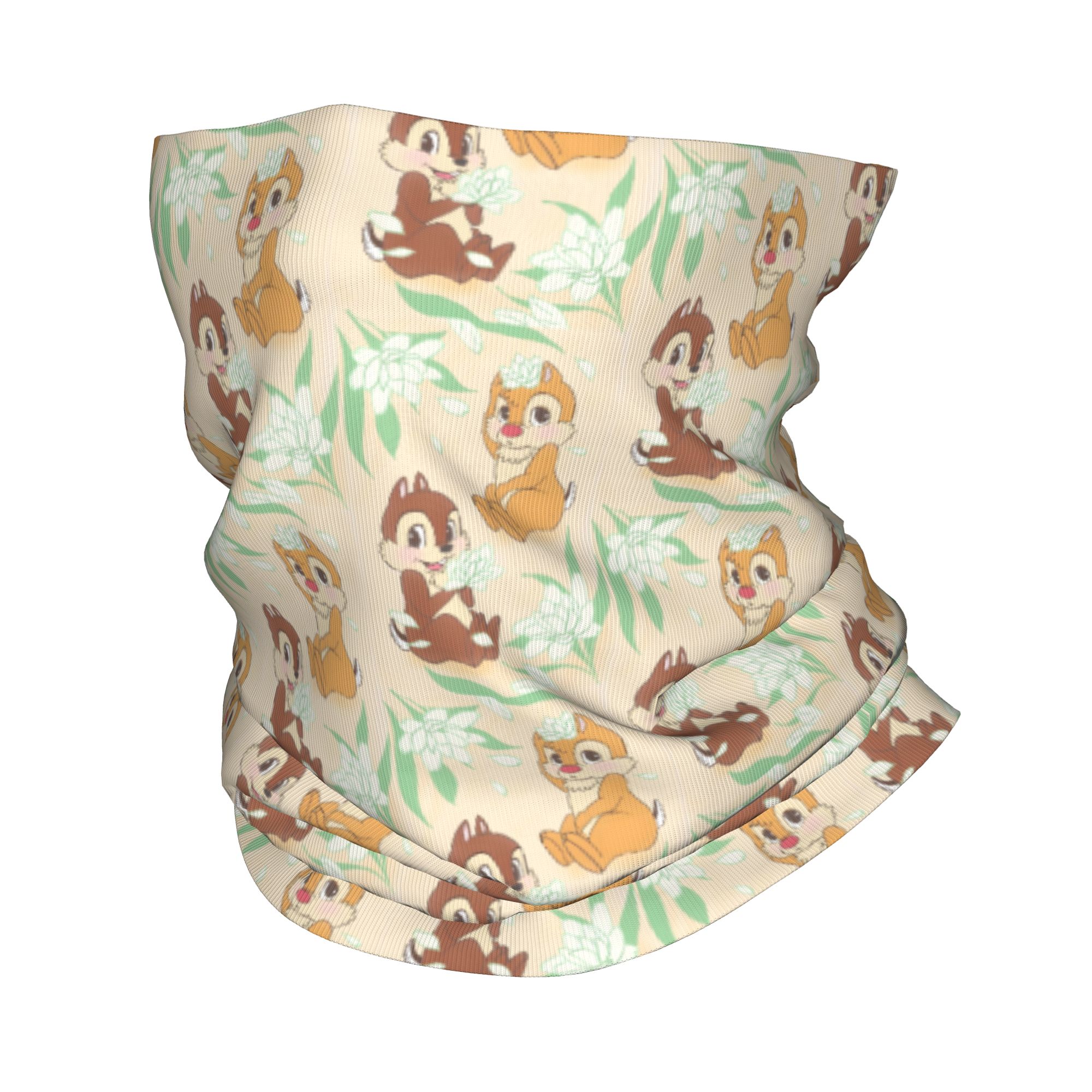 Neck Gaiter Fleece - 커스텀 귀여운 C-칩과 D-데일 반다나 넥워머