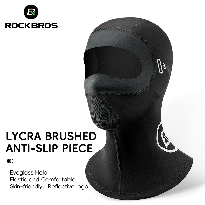 Neck Gaiter Fleece - ROCKBROS 사이클링 페이스 마스크 겨울용 따뜻한