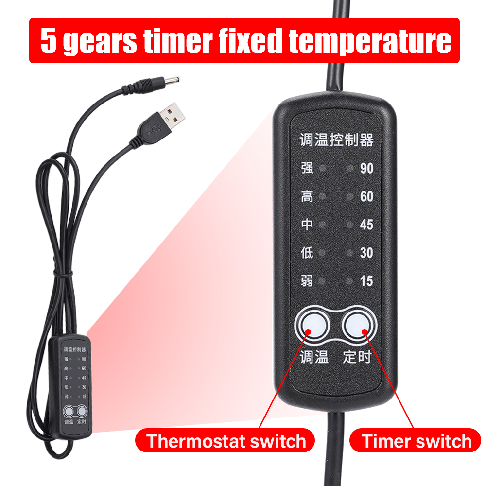 1Pc 120x240mm USB 난방 패드 의류 난방  - Hand Warmer Electric 리뷰 및 가격