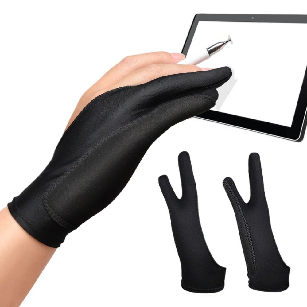 1pcs 고품질 1/2 손가락 페인팅 장갑 안티 터치  - Touch Screen Gloves 리뷰 및 가격
