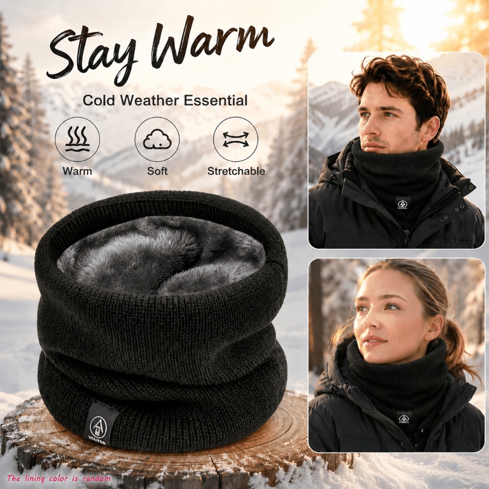 겨울용 남성 니트 넥워머, 플리스 안감 보온 넥 게이터 - Neck Gaiter Fleece 리뷰 및 가격