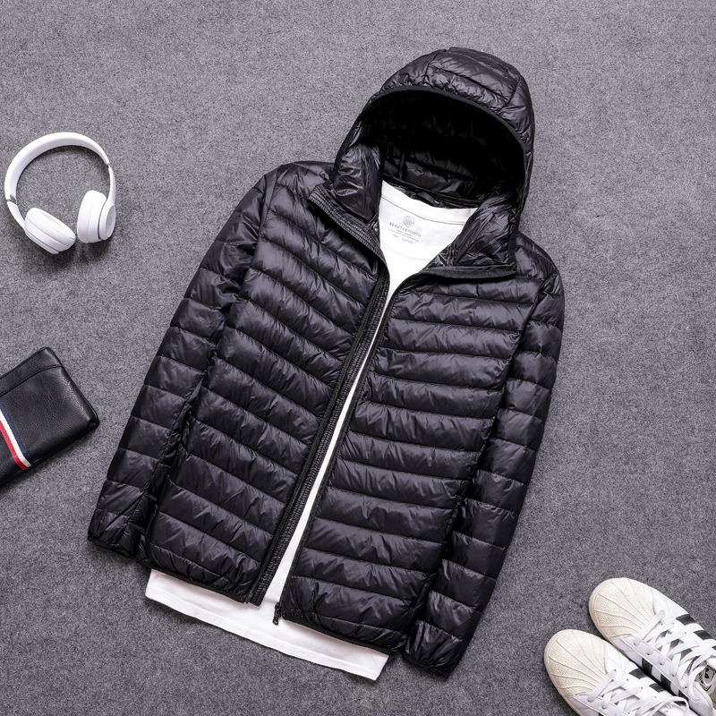 남성용 초경량 패커블 다운 재킷, 방수 및 방풍, 통기 - Down Jacket Packable 리뷰 및 가격