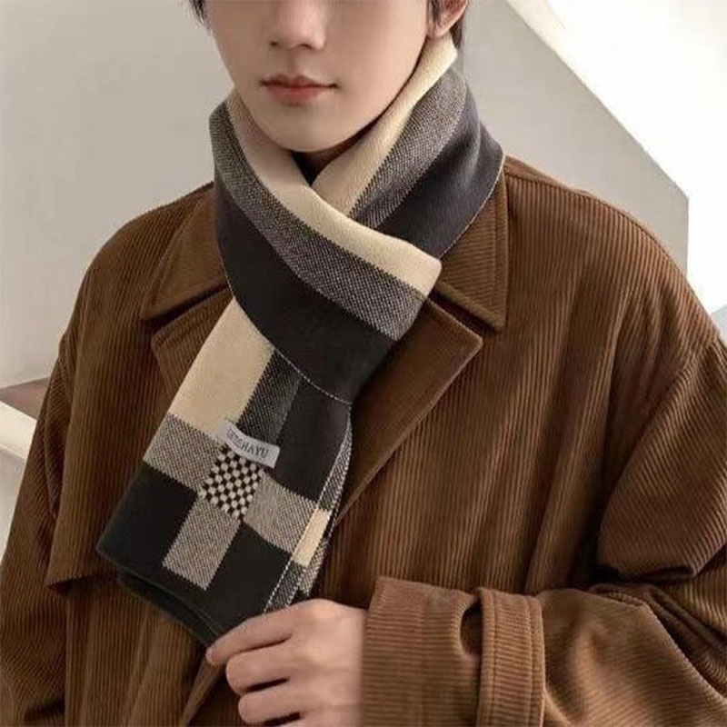 새로운 겨울 남성 스카프 따뜻한 스카프를 유지 캐주얼  - Wool Scarf Men 리뷰 및 가격