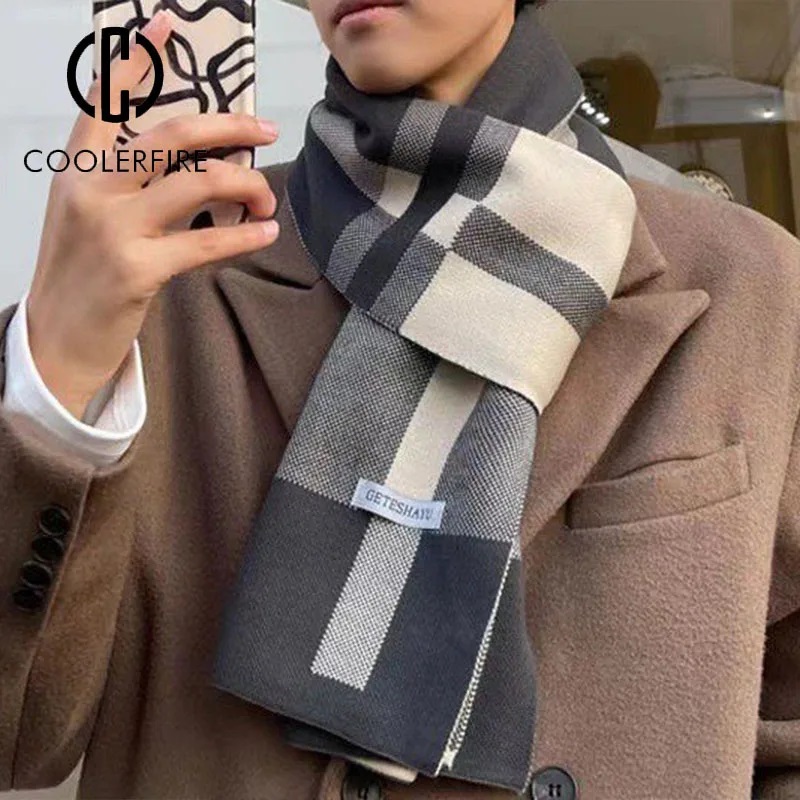 새로운 겨울 남성 스카프 따뜻한 스카프를 유지 캐주얼  - Wool Scarf Men 리뷰 및 가격